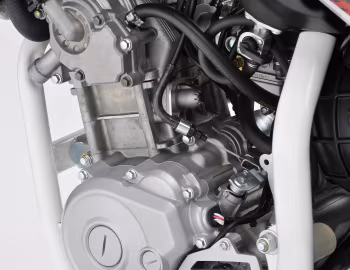 Пад капотам 2011 Husqvarna SMS 4 '2010–11