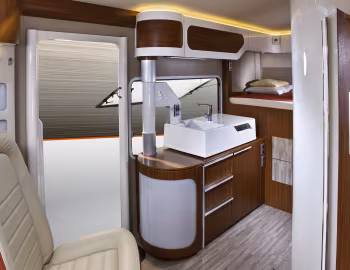 Інтэр'ер Hymer Innovision '2009