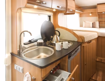 Interior 2009 Hymer Van 562 Silverline '2008–09