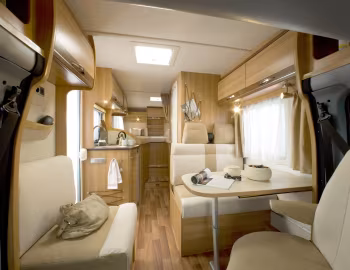 Interior 2009 Hymer Van 562 Silverline '2008–09
