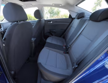 Interior 2018–22 Hyundai Accent Limited [North America] (YC) '2017–22