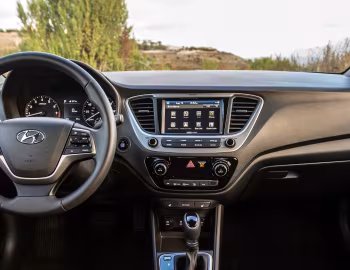 Front Panel 2018–22 Hyundai Accent Limited [North America] (YC) '2017–22