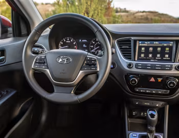 Front Panel 2018–22 Hyundai Accent Limited [North America] (YC) '2017–22