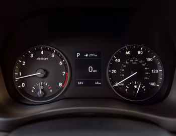 Dashboard 2018–22 Hyundai Accent Limited [North America] (YC) '2017–22