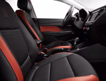 Interior 2018–22 Hyundai Accent Limited [North America] (YC) '2017–22