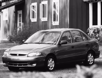 1997–2000 Hyundai Accent Sedan [North America] '1996–2000
