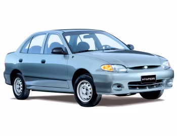 1997–2000 Hyundai Accent Sedan [North America] '1996–2000