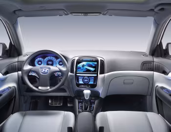 Интерьер Hyundai Accent SR Concept '09.2005