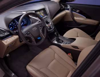 Intérieur 2012–14 Hyundai Azera [North America] (HG) '2012–14