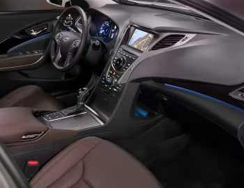 Intérieur 2012–14 Hyundai Azera [North America] (HG) '2012–14