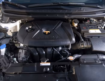 Sous la capuche 2011–14 Hyundai Elantra [North America] (MD) '2010–14