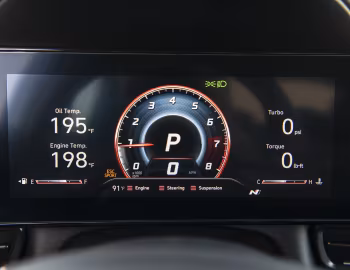 Tableau de bord 2024–pr. Hyundai Elantra N [North America] (CN7) '2023–pr.