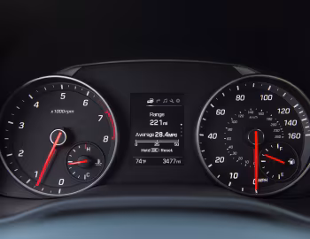 Tableau de bord 2017–18 Hyundai Elantra Sport [North America] (AD) '2016–18