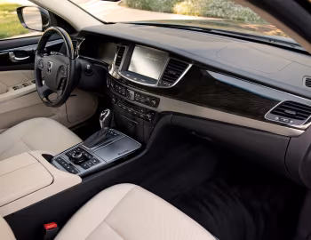 Интерьер 2014–16 Hyundai Equus [North America] '2013–16