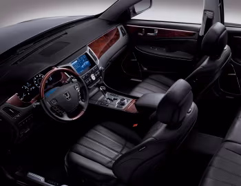 Интерьер 2011–13 Hyundai Equus [North America] '2010–13