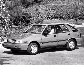 1988–89 Hyundai Excel 5-door [North America] (X1) '1987–89