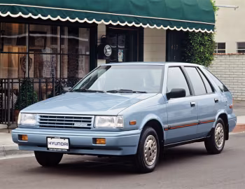 1988–89 Hyundai Excel 5-door [North America] (X1) '1987–89