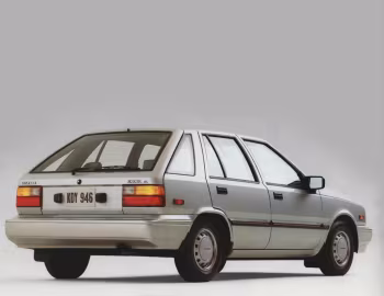 1986–87 Hyundai Excel 5-door [North America] (X1) '1985–87