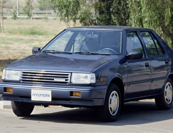 1988–89 Hyundai Excel Sedan [North America] (X1) '1987–89