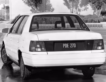 1990–92 Hyundai Excel Sedan [North America] (X2) '1989–92