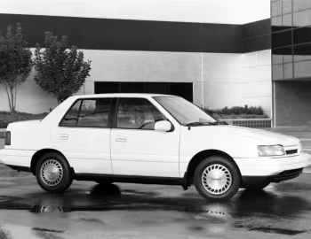 1990–92 Hyundai Excel Sedan [North America] (X2) '1989–92