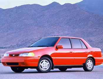 1993–95 Hyundai Excel Sedan [North America] (X2) '1992–95
