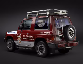 Hyundai Galloper 3-Door Asia-Europe Expedition '1992