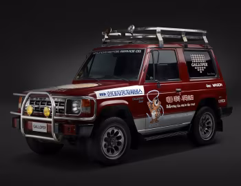 Hyundai Galloper 3-Door Asia-Europe Expedition '1992