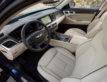 Интерьер 2015–16 Hyundai Genesis [North America] (DH) '2014–16