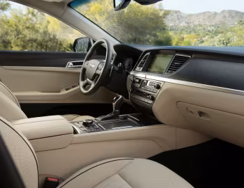 Интерьер 2015–16 Hyundai Genesis [North America] (DH) '2014–16
