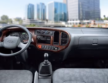 Interior Hyundai HD65 '2004–pr.