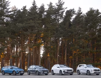 Hyundai Kona, Hyundai Tucson, Hyundai Santa Fe, Hyundai Bayon