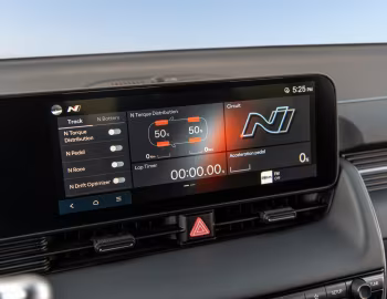 Intérieur 2025–pr. Hyundai IONIQ 5 N [North America] '2024–pr.