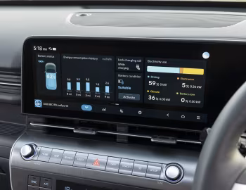 Intérieur Hyundai Kona Electric [UK-spec] (SX2) '2023–pr.
