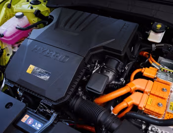 Sous la capuche Hyundai Kona Hybrid N Line [Australia] (SX2) '2023–pr.