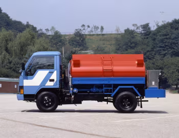Hyundai Mighty tanker '1991–94