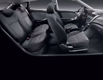 Interior Hyundai Solaris Hatchback (RB) '2014–16