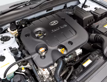Под капотом Hyundai Sonata [UK-spec] (NF) '2007–09