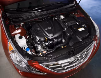 Sous la capuche 2011–13 Hyundai Sonata [North America] (YF) '2010–13