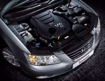 Пад капотам Hyundai Sonata (NF) '11.2007–09.2009