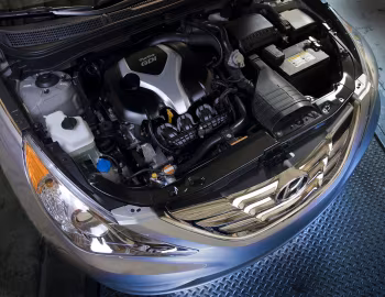 Under The Hood 2011–13 Hyundai Sonata [North America] (YF) '2010–13