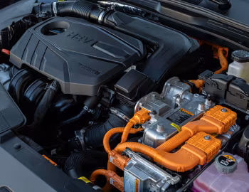 Sous la capuche 2024–pr. Hyundai Sonata Hybrid Limited [North America] (DN8) '2023–pr.