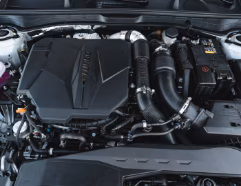 Sous la capuche 2024–pr. Hyundai Sonata N Line [North America] (DN8) '2023–pr.