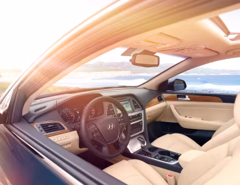 Интерьер 2016–18 Hyundai Sonata PHEV [North America] (LF) '2015–18