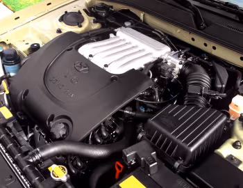 Under the hood 2002–04 Hyundai Sonata [North America] (EF) '01.2001–08.2004