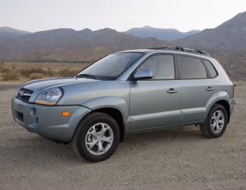 2009 Hyundai Tucson [North America] (JM) '2008–09