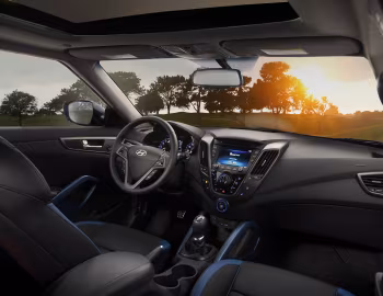 Intérieur 2013–15 Hyundai Veloster Turbo [North America] '2012–15