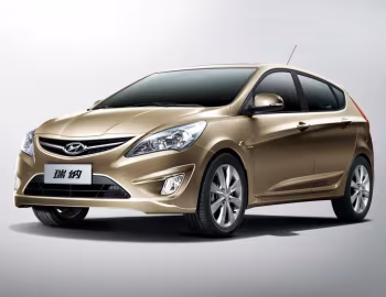 Hyundai Verna Hatchback [China] (RB) '2011–14