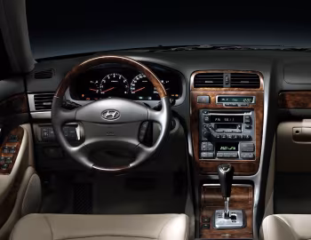中控台 Hyundai XG [Worldwide] '07.2003–04.2005