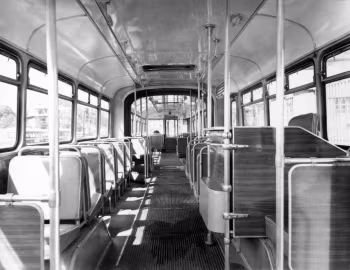 Интерьер Ikarus 180 '1966–75
